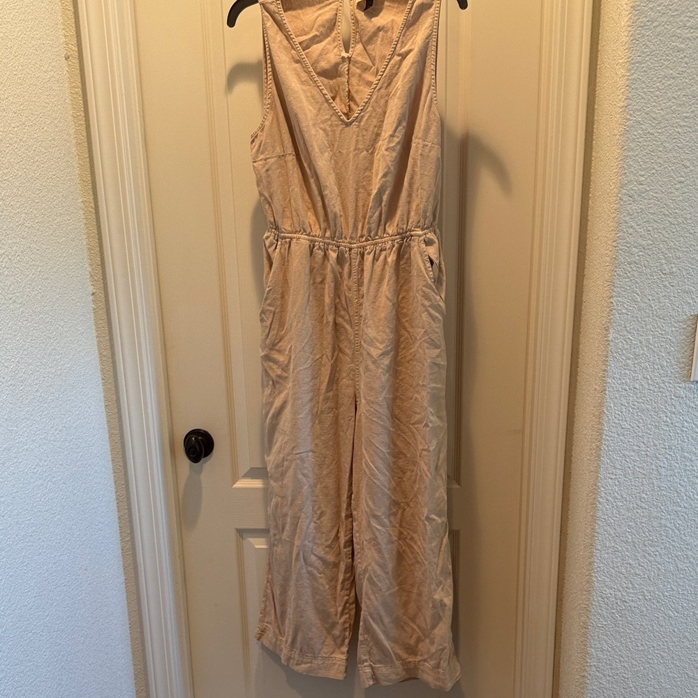 Universal Thread Cream Jumpsuit